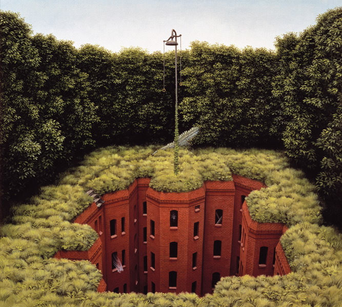 Jacek Yerka. House