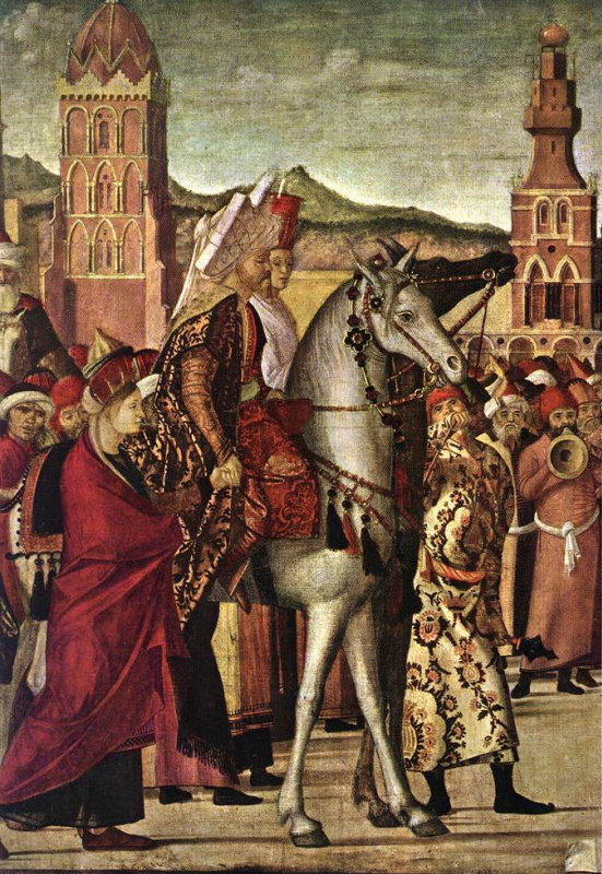 Vittore Carpaccio. Triumph SV. George