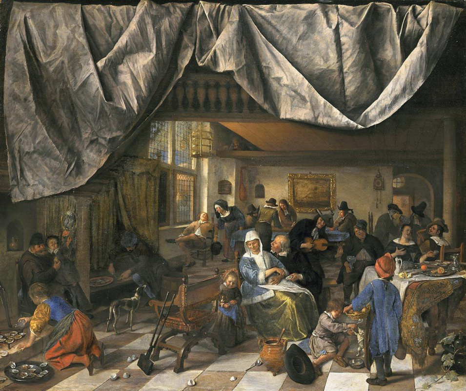 Jan Steen. Human life