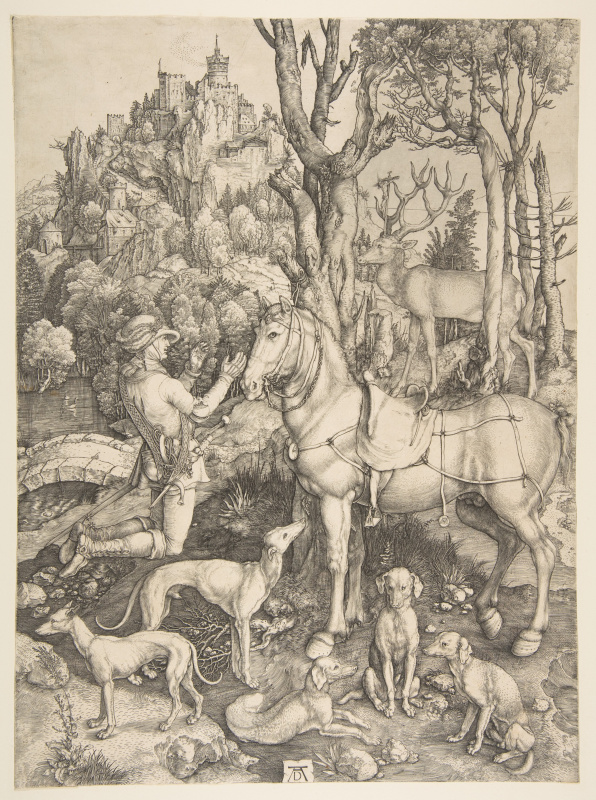 Albrecht Dürer. Saint Eustace