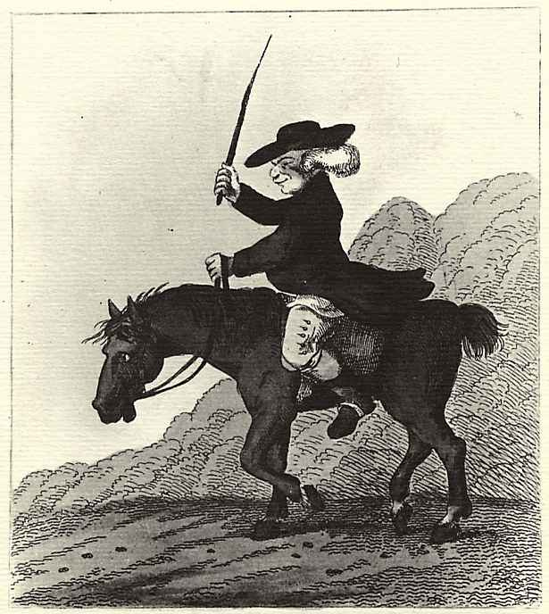 Henry William Saint Pierre Banbury. Satire on training horses