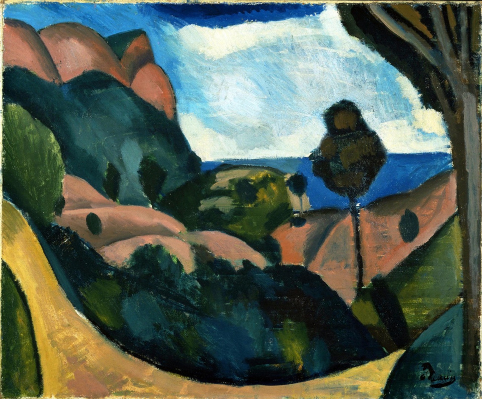 Andre Derain. Landscape near Cassis