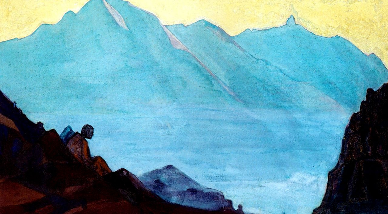 Nicholas Roerich. The hermit