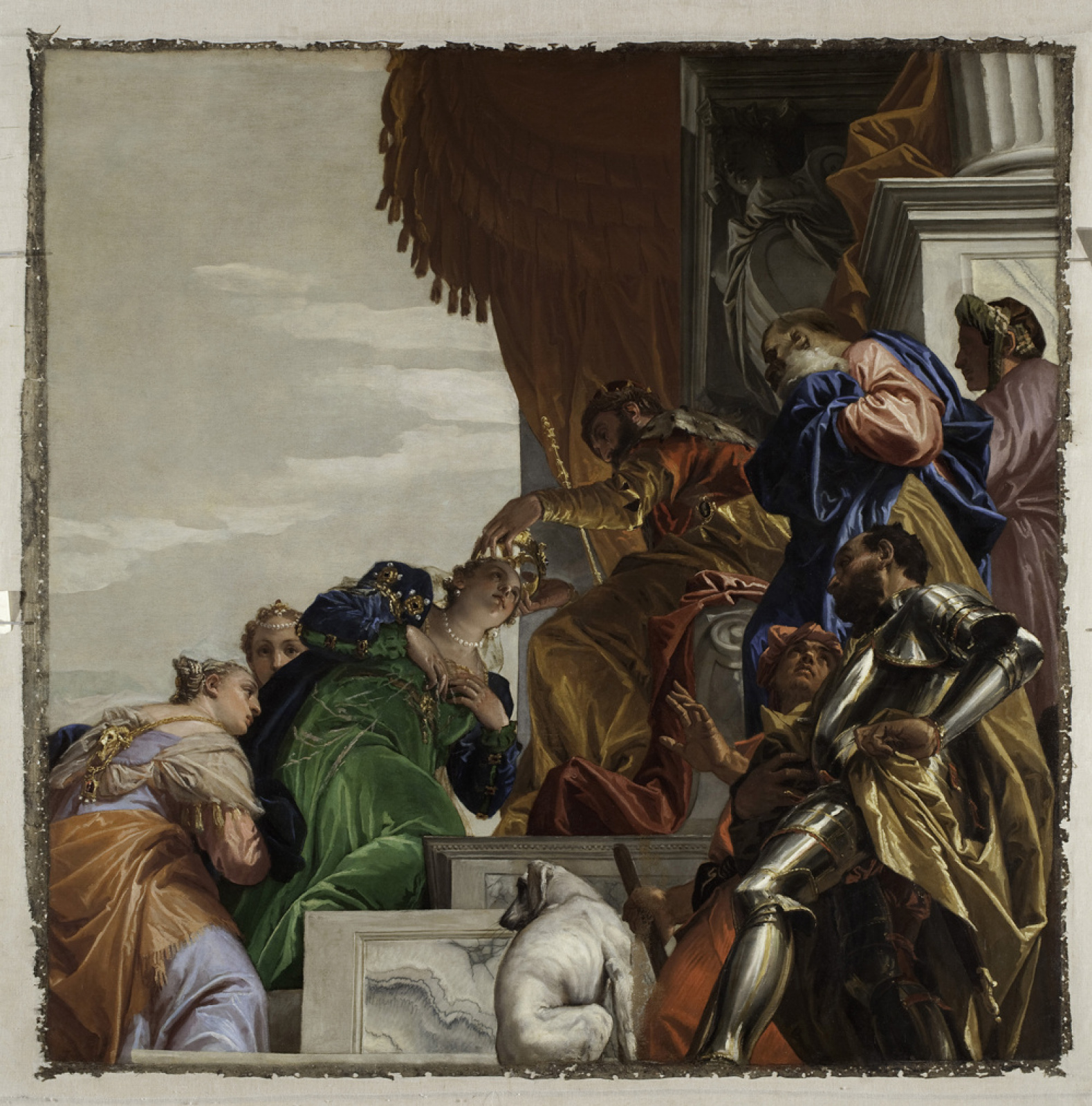 Colección De Sellos Vatikanstadt 949-951 - Edición Completa 1988 Paolo Veronese - Usados, Calidad Prophila