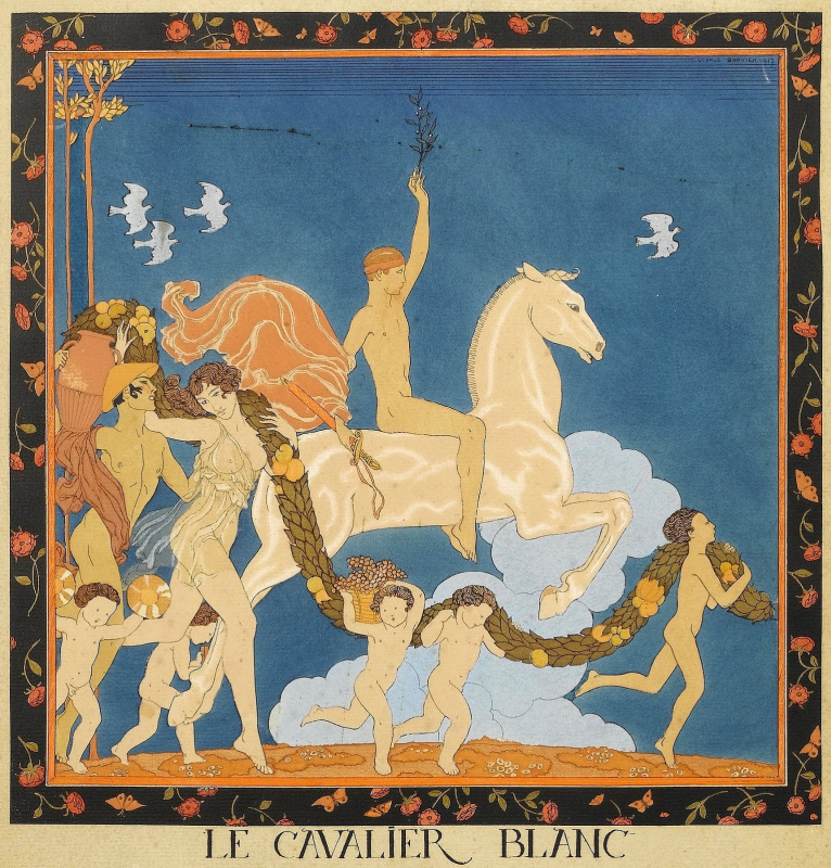 Georges Barbier. Greek tragedy