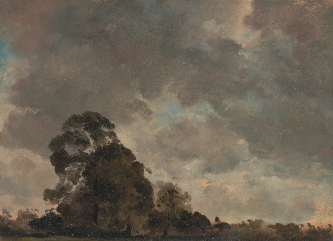 John Constable. The evening clouds. Sketch