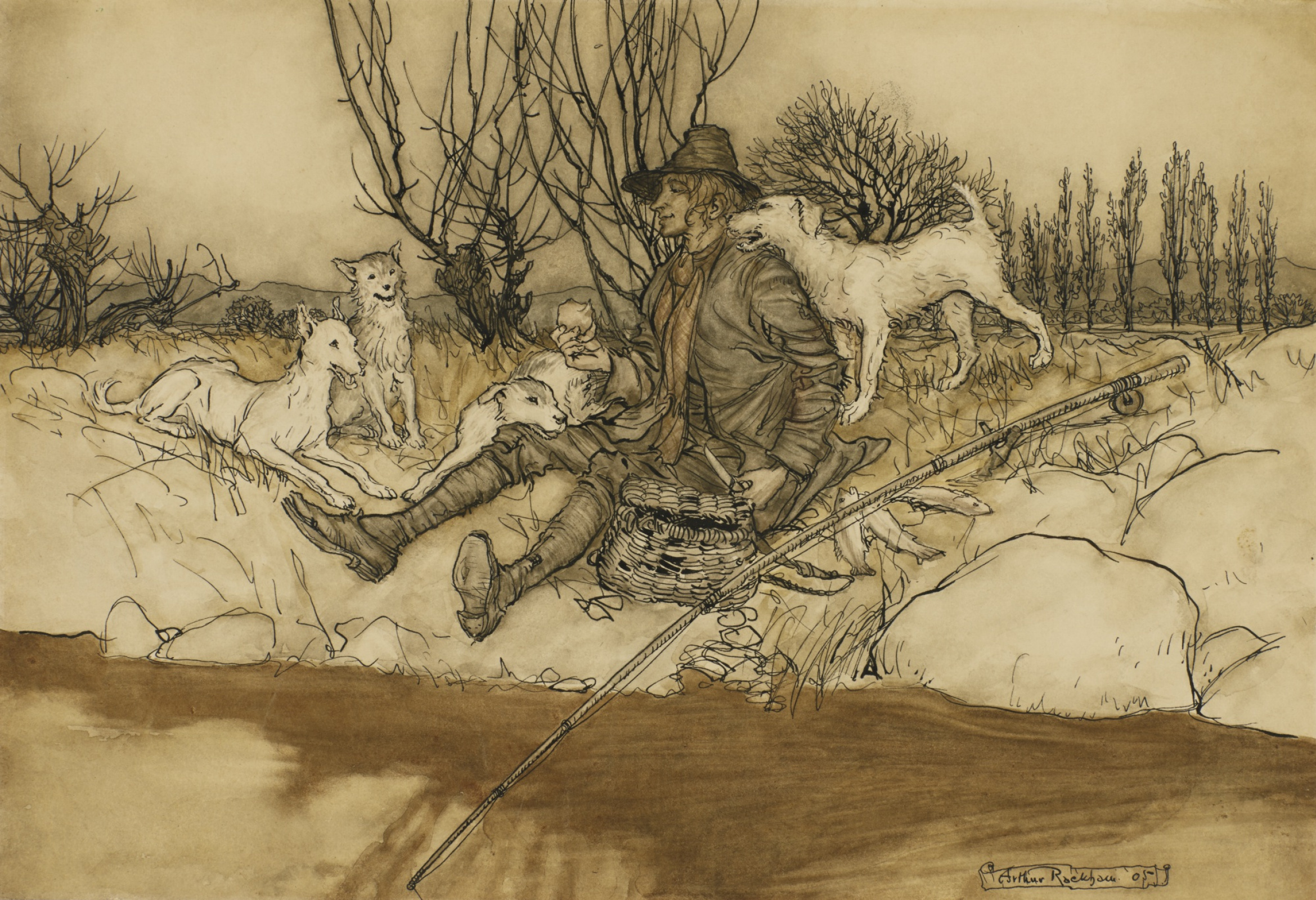 Rip Van Winkle Illustrated By Arthur Rackham