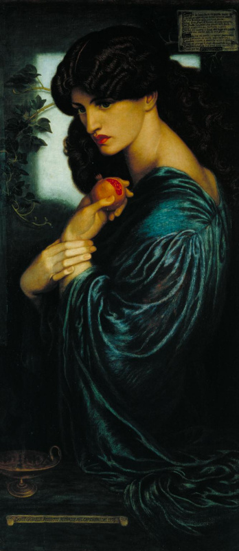 Dante Gabriel Rossetti. Proserpine