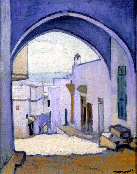 Albert Marquet. The citadel in Tangier