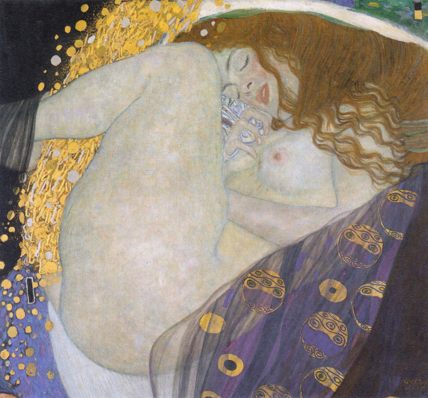 Gustav Klimt. Danae