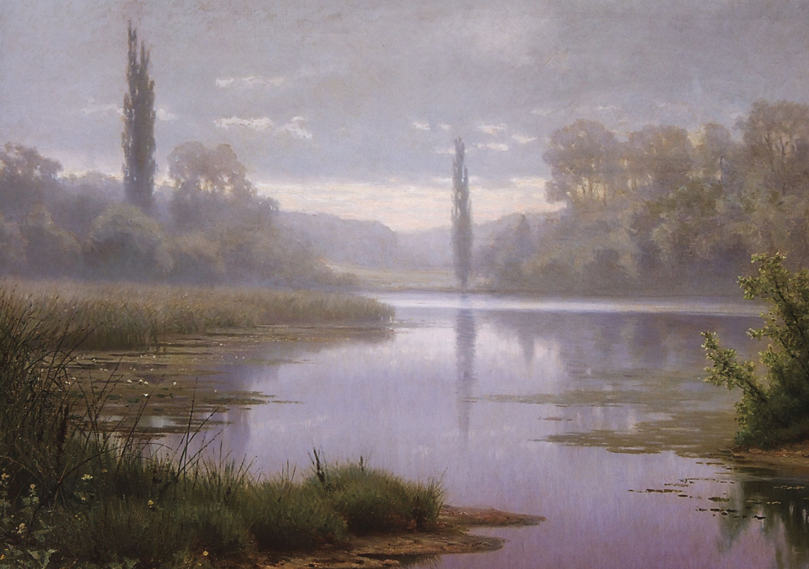 Efim Efimovich Volkov. Misty morning