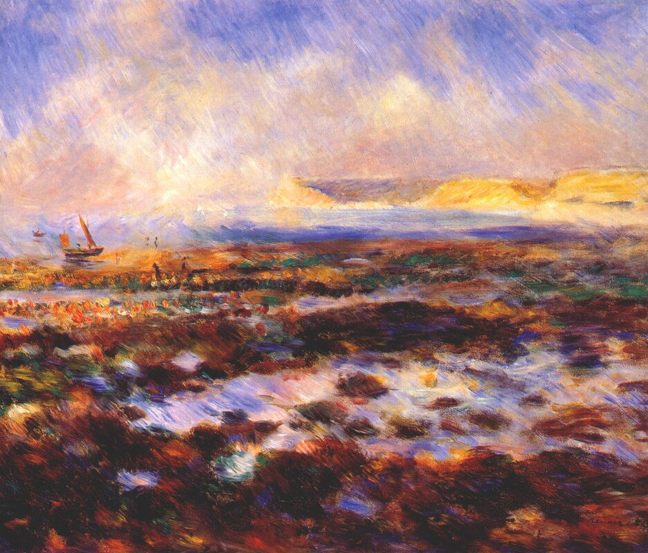 Pierre-Auguste Renoir. Sea landscape