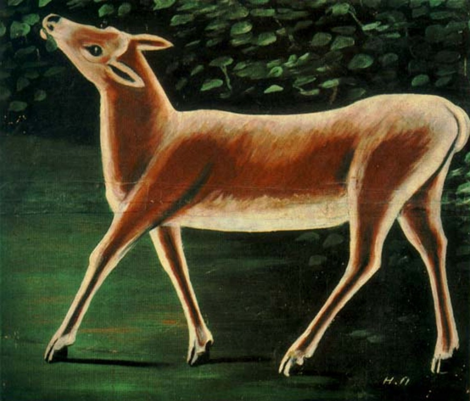 Niko Pirosmani (Pirosmanashvili). Deer