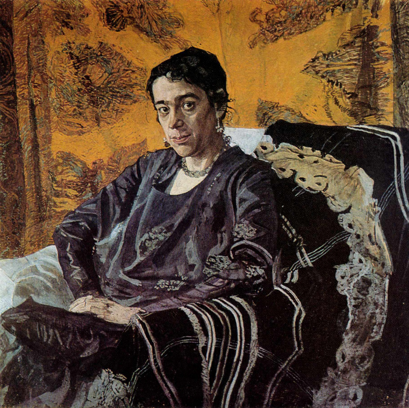 Alexander Yakovlevich Golovin. Portrait Of N. E. Dobychina