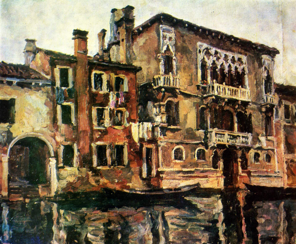 Petr Petrovich Konchalovsky. Venice. The House Of Tintoretto