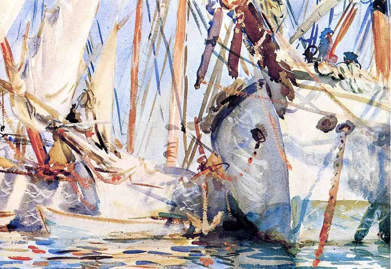 John Singer Sargent. White ships