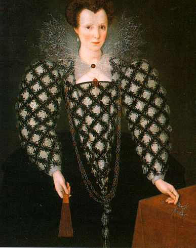 Marcus Girerts. Portrait Of Mary Rogers, Lady Harington