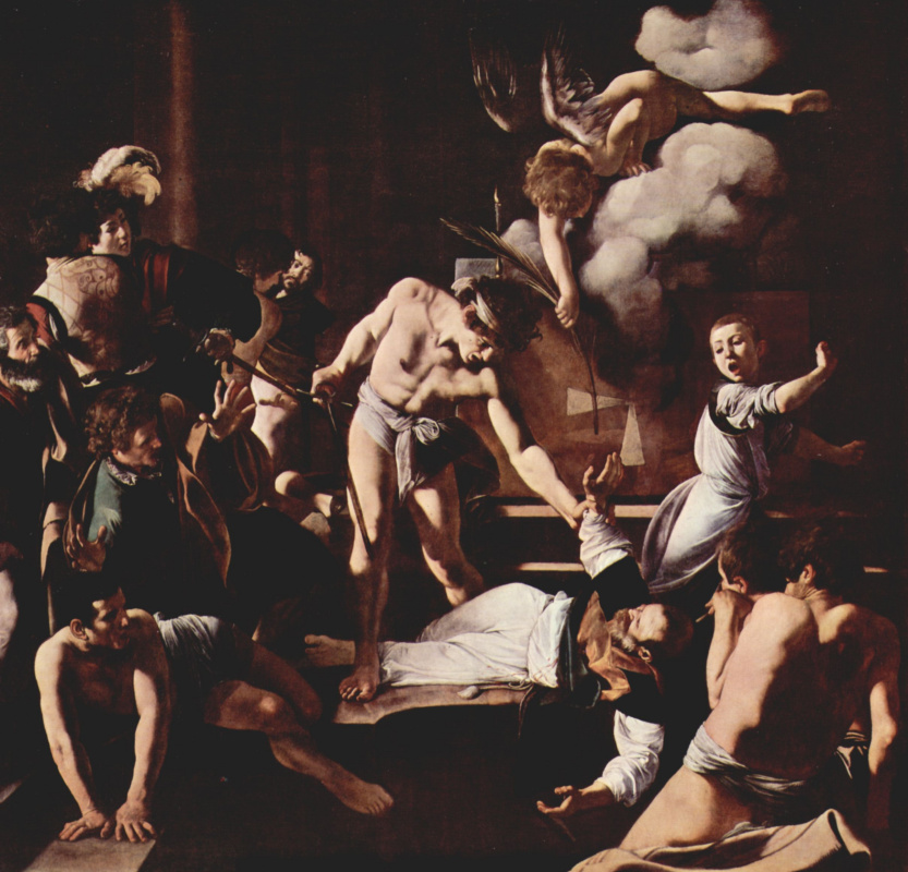 Michelangelo Merisi de Caravaggio. The Martyrdom Of St. Matthew