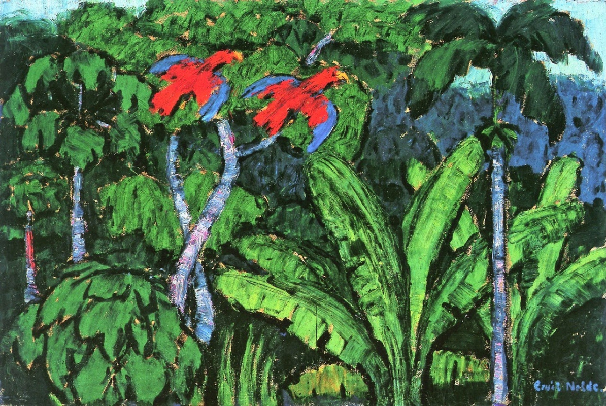 Emil Nolde. Rainforest