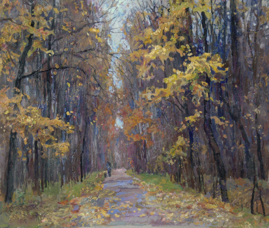 Oleg Borisovich Zakharov. Walk in the fall