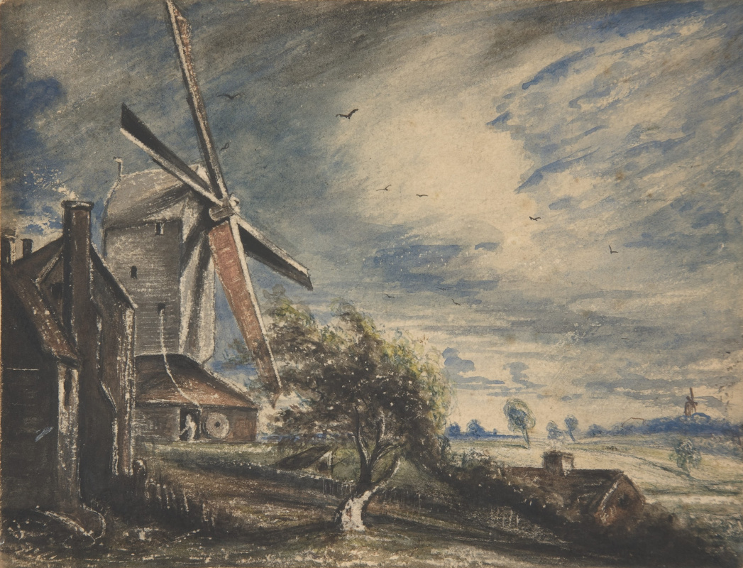 John Constable. Mill near Colchester