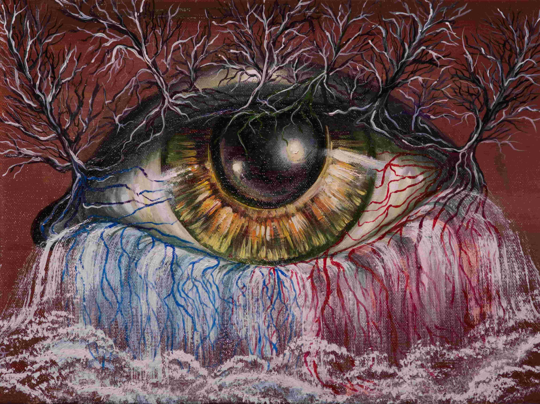 Alla Struchayeva. Painting "Inside View"