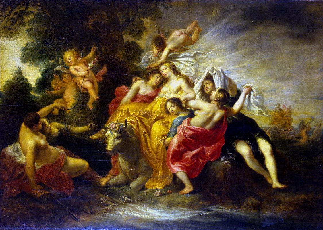 Cornelis Sciut. The Rape Of Europa