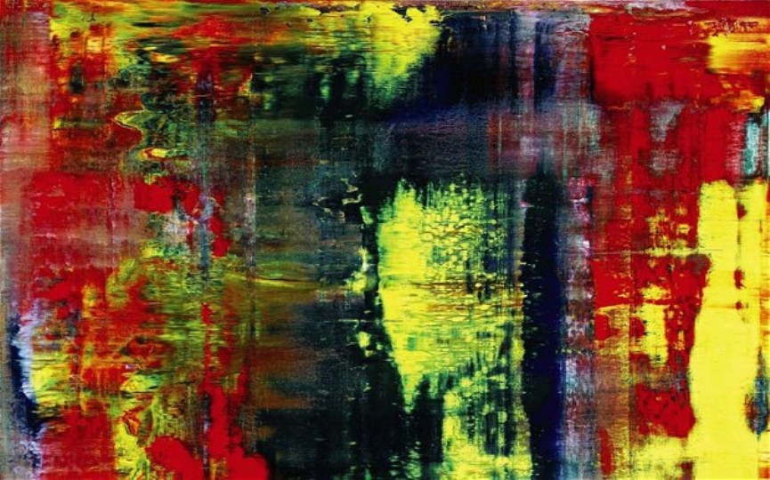 Gerhard Richter. Abstract painting