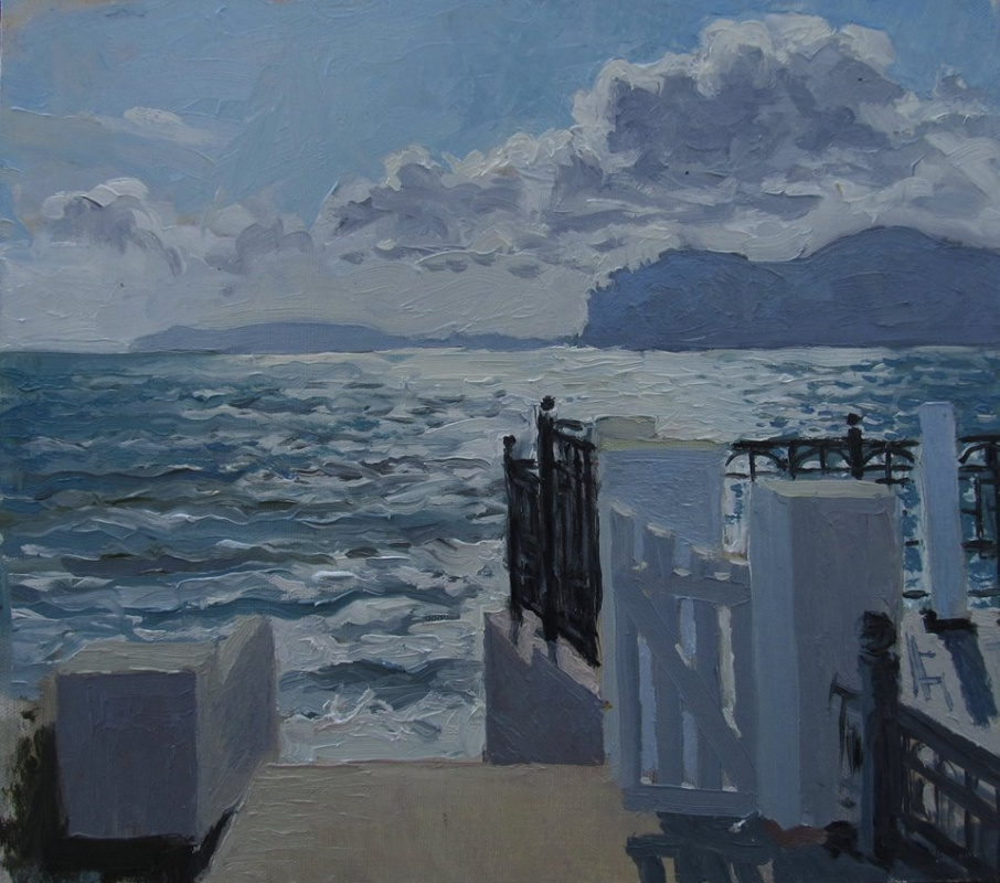 Igor Simelin. Crimea, Ordzhonikidze. "Access to the sea"