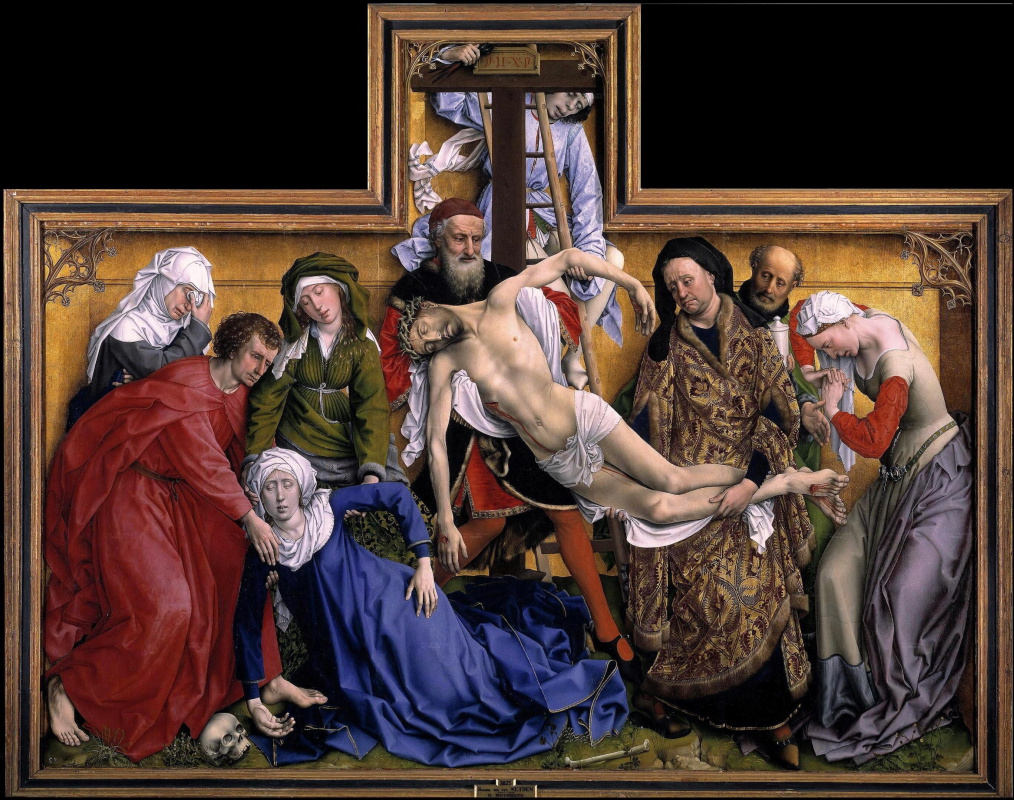 Rogier van der Weyden. Снятие с креста