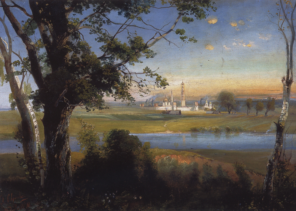 Alexey Savrasov. Novodevichy convent