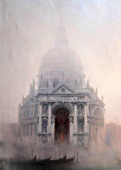 Ivan Efimovich Slavinsky. Santa Maria De La Salute. Venice