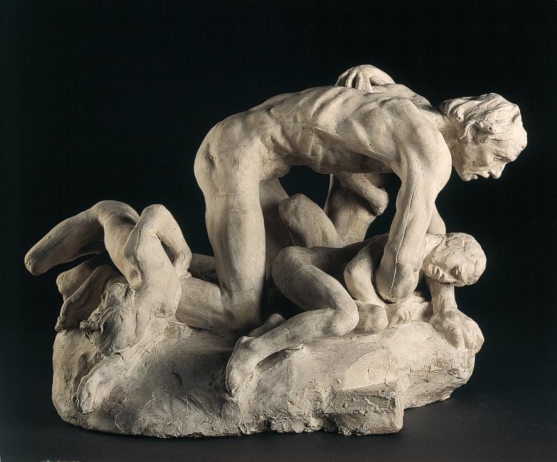 Auguste Rodin. Граф Уголино и его дети