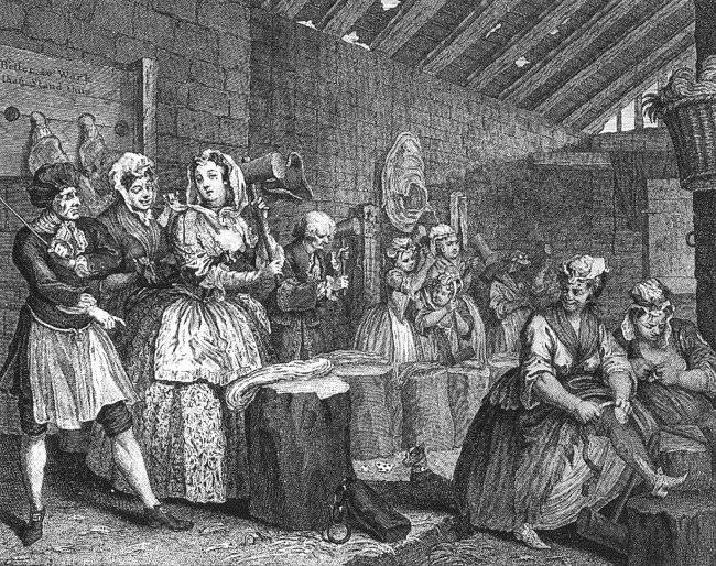 William Hogarth. Ladies