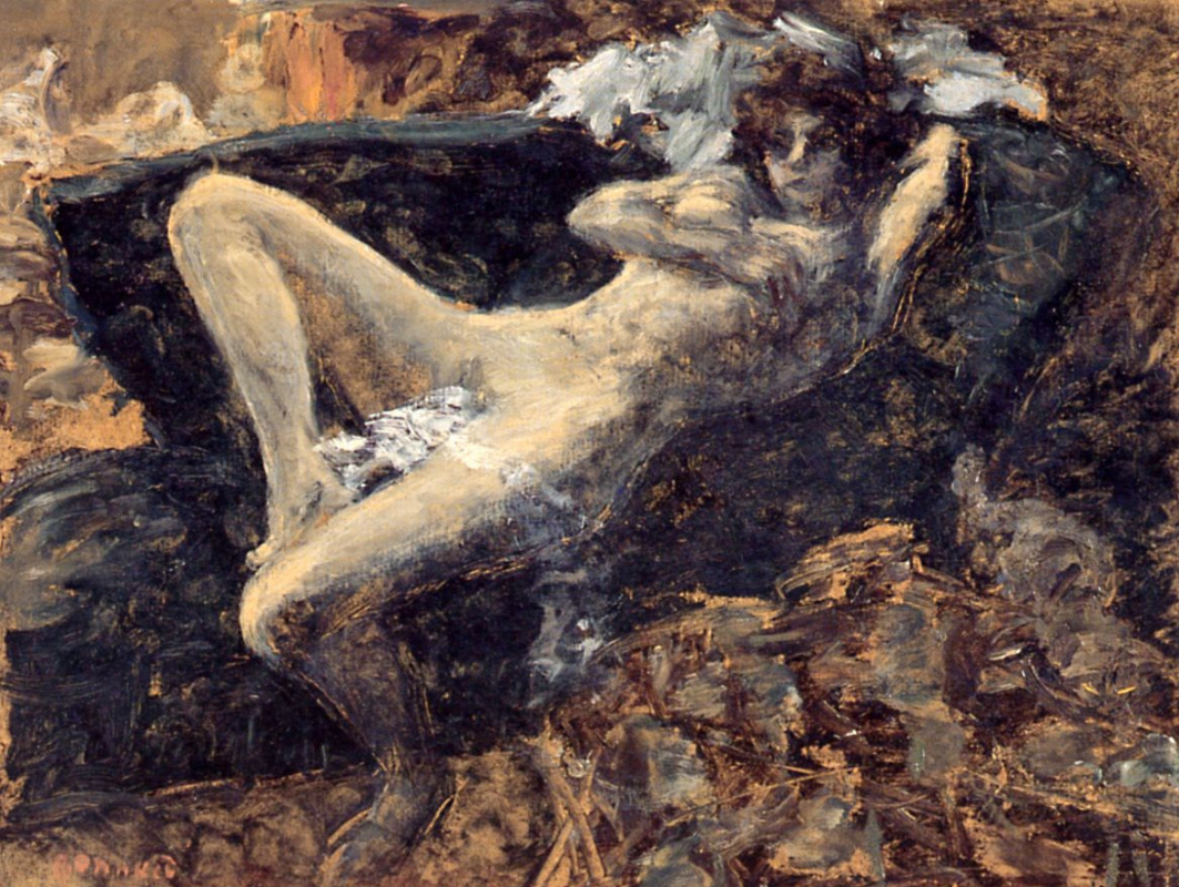 Pierre Bonnard. Blue Nude