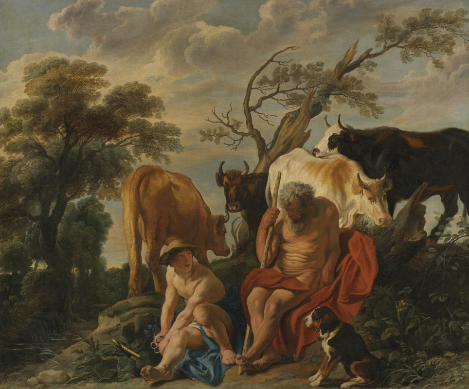 Jacob Jordaens. Mercury and Argus