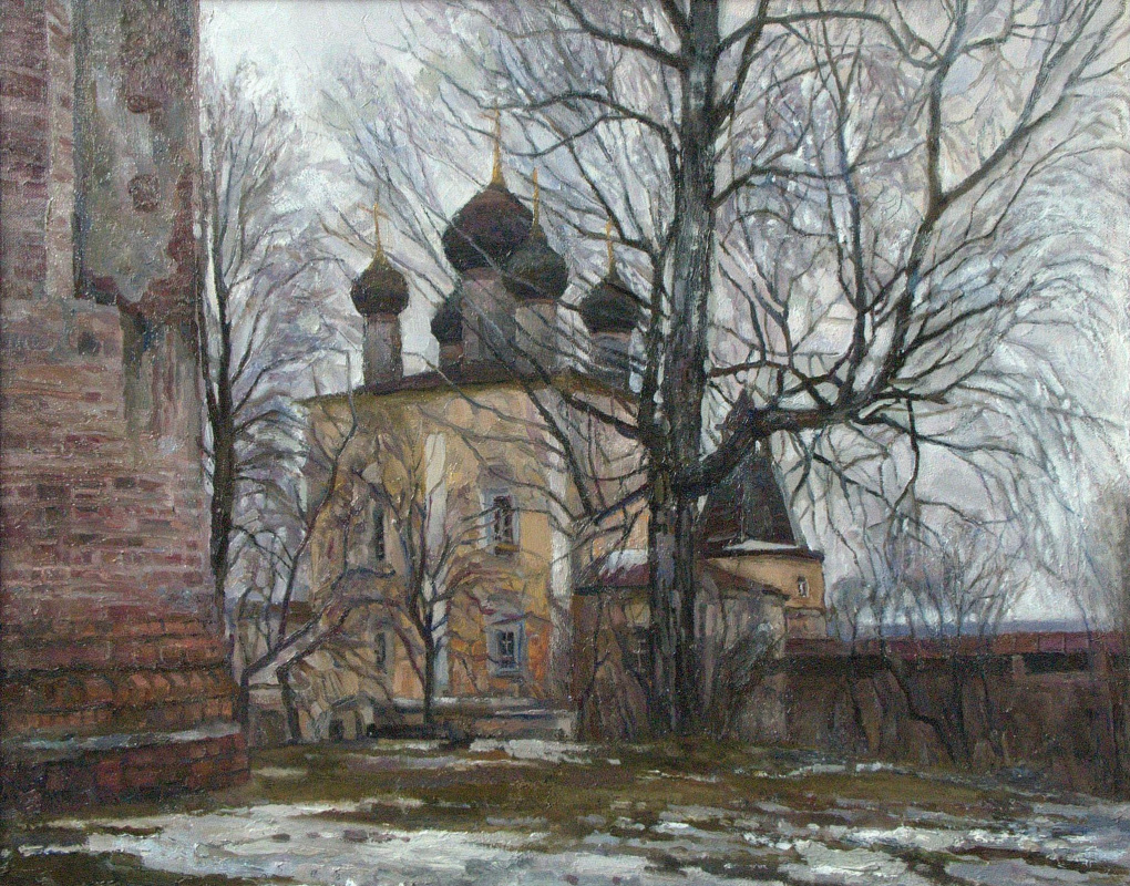 Oleg Borisovich Zakharov. The old walls. Borisogleb.