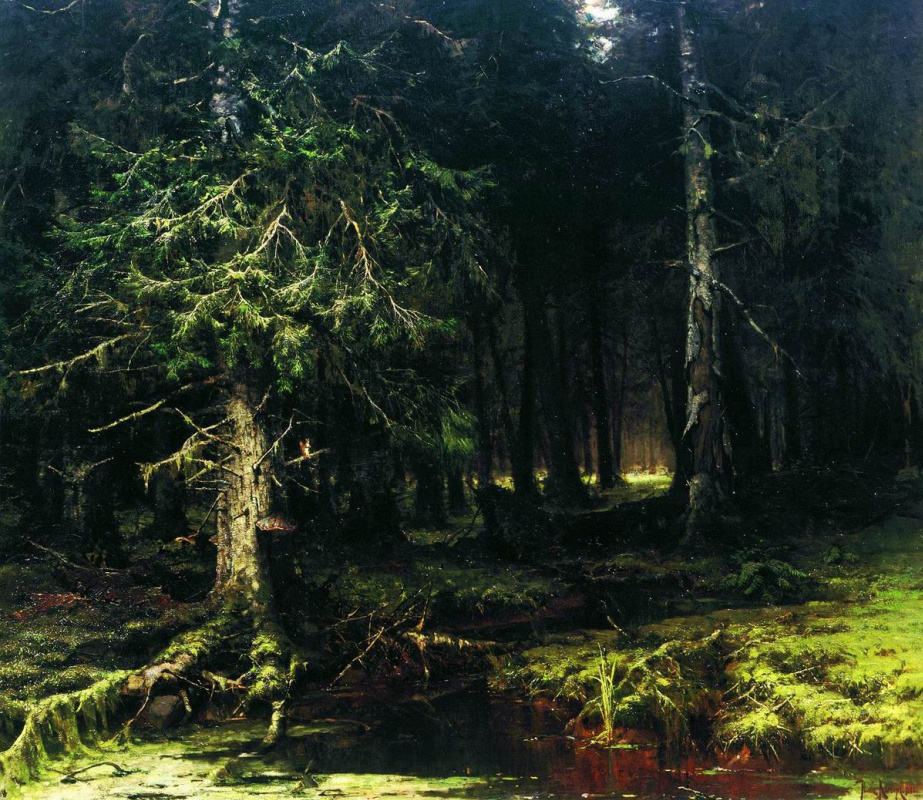 Julius Klever. Virgin forest