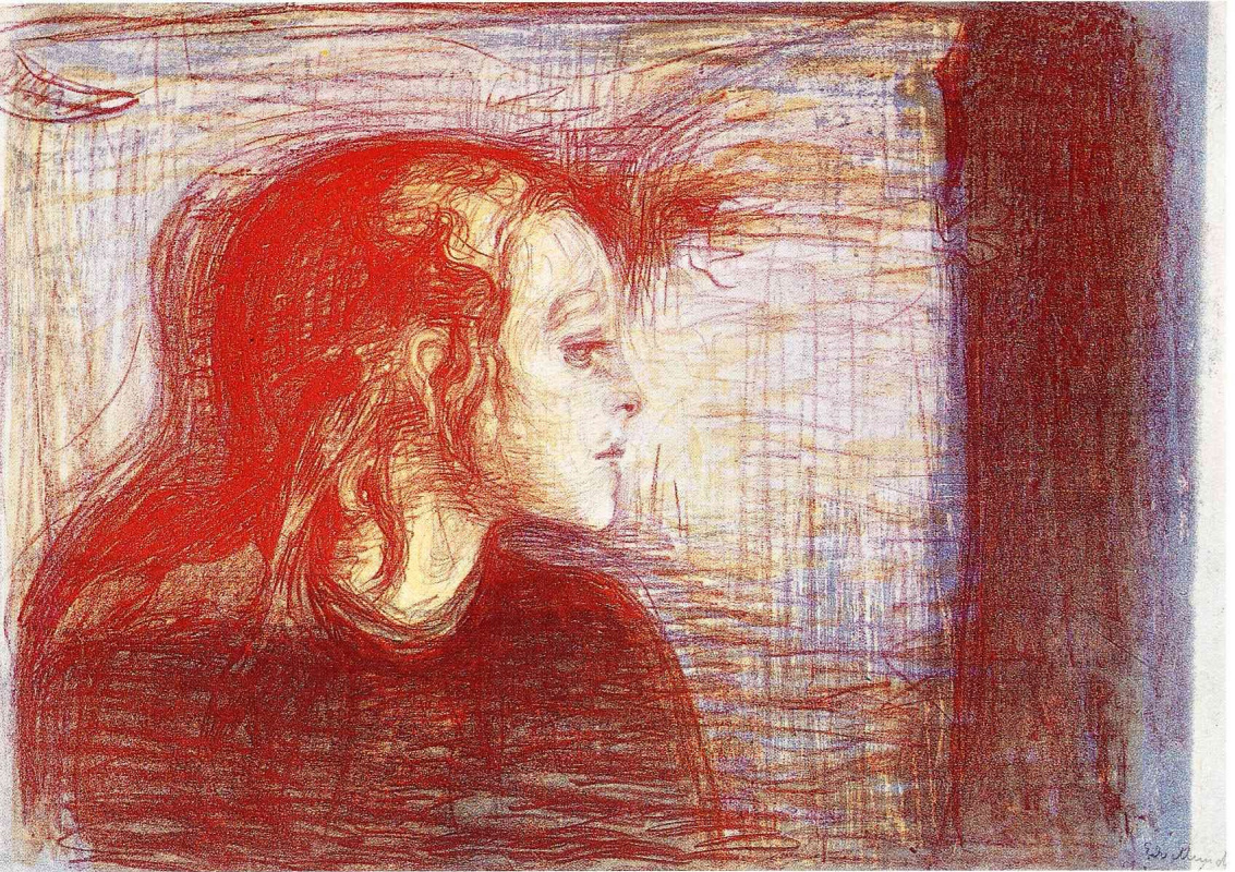 Edvard Munch. The sick child II