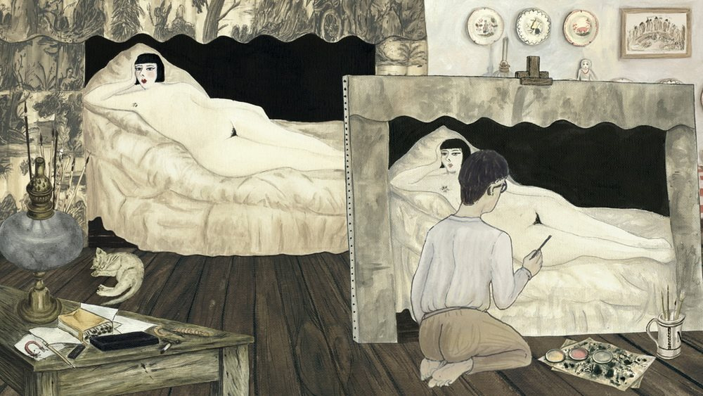 Tsuguharu Foujita (Léonard Fujita). Kiki