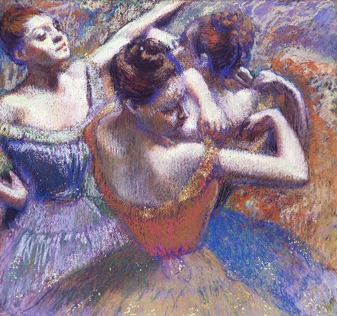 Edgar Degas. 舞者