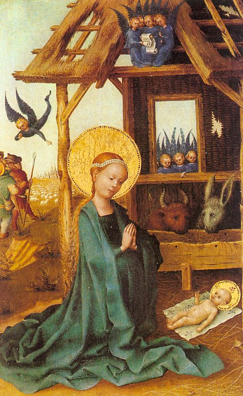 Stefan Lochner. The Birth Of The Saviour