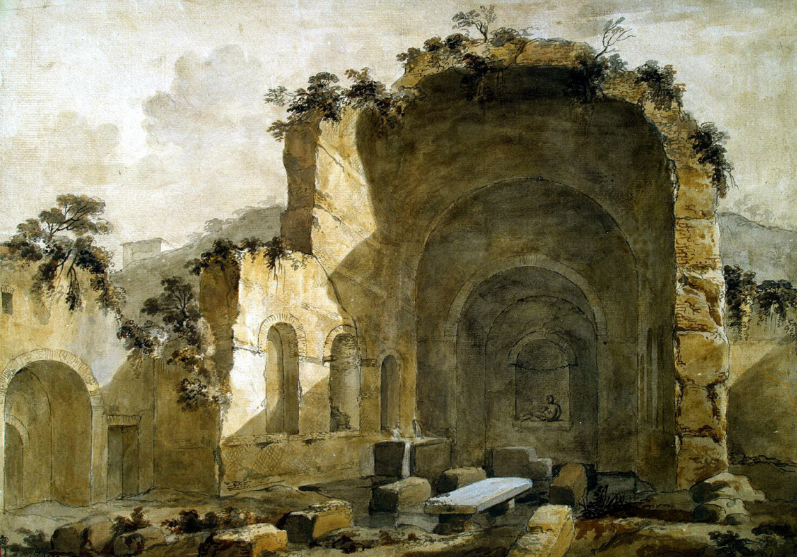 Charles-Louis Klerisso. Grotto Of Nymph Egeria