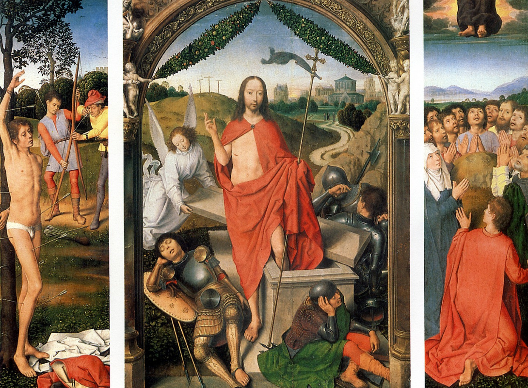 Hans Memling. Triptych Of The Resurrection
