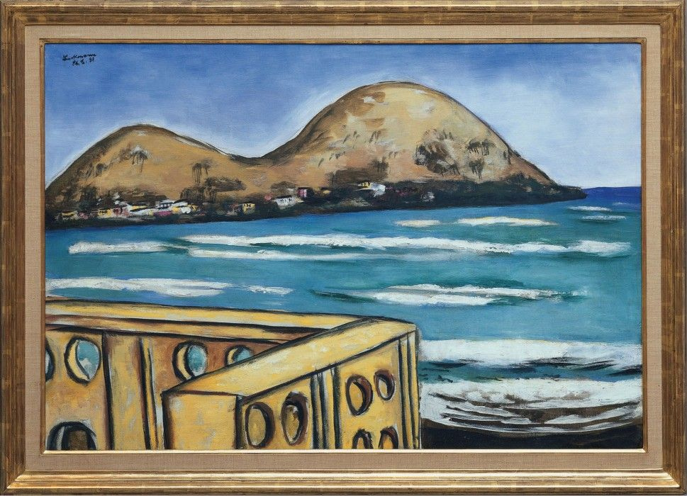 Max Beckmann. Paisaje en Saint-Cyr-sur-Mer