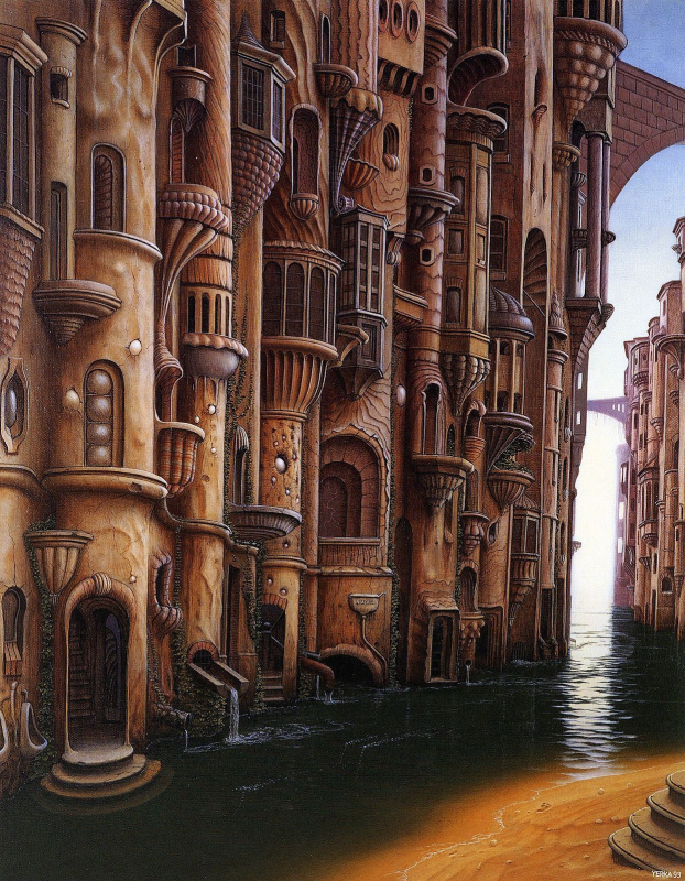 Jacek Yerka. Wonderland allison