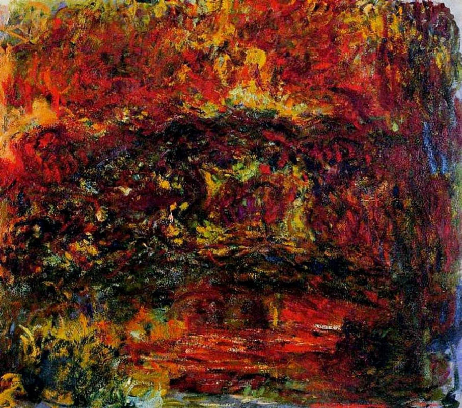 Claude Monet. Japanese bridge