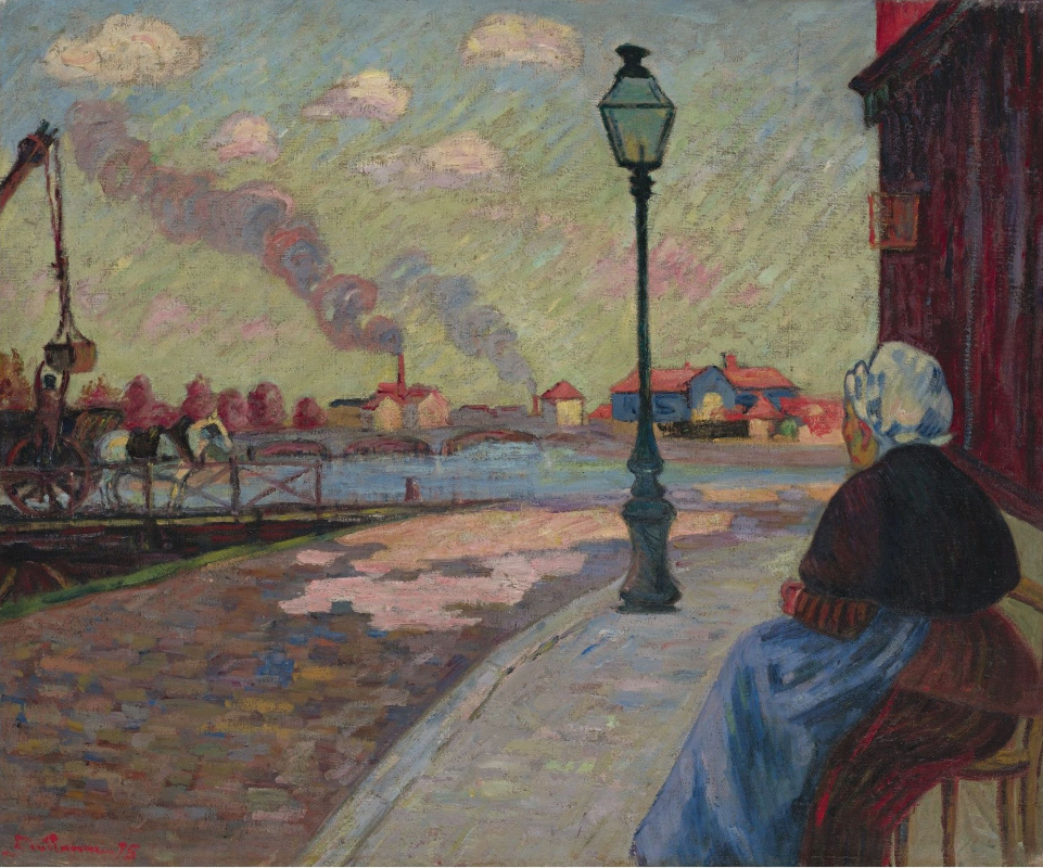 Armand Guillaumin. The Seine at Charenton