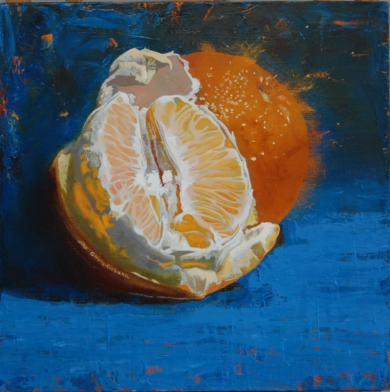 Alexander Giza-Ciobanu. Two oranges