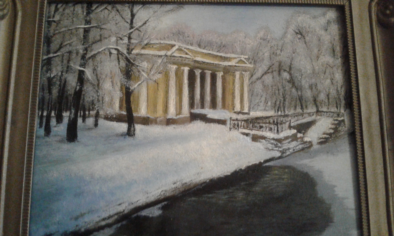 Koroleva Tatyana. The pavilion of the Mihajlovsky garden